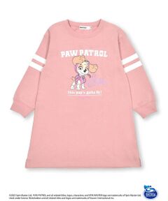 【PAW PATROL(パウ・パトロール)×SLAP SLIP】スカイプリント袖ラインワンピース(90~130cm)