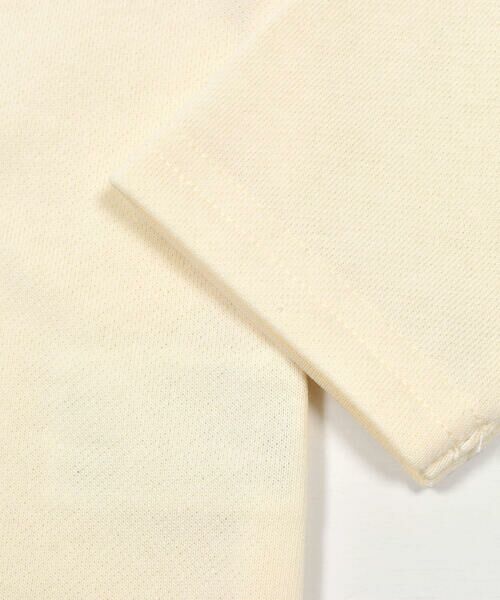 SLAP SLIP / スラップ スリップ Tシャツ | クマウサギアニマルパッチスカラップ裾長袖Tシャツ(80~130cm) | 詳細8
