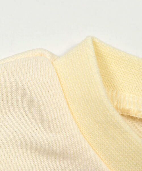 SLAP SLIP / スラップ スリップ Tシャツ | クマウサギアニマルパッチスカラップ裾長袖Tシャツ(80~130cm) | 詳細5