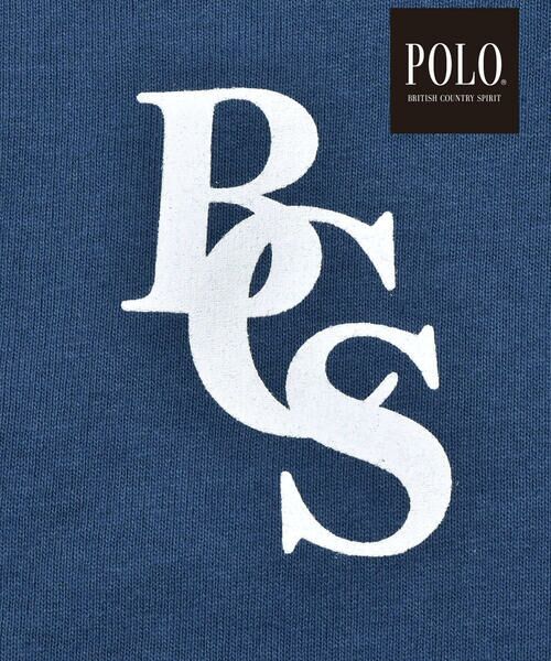 SLAP SLIP / スラップ スリップ Tシャツ | 【POLO BCS(ポロ・ビーシーエス)×SLAP SLIPコラボ】ロゴパッチ長袖Tシャツ(80~130cm) | 詳細25