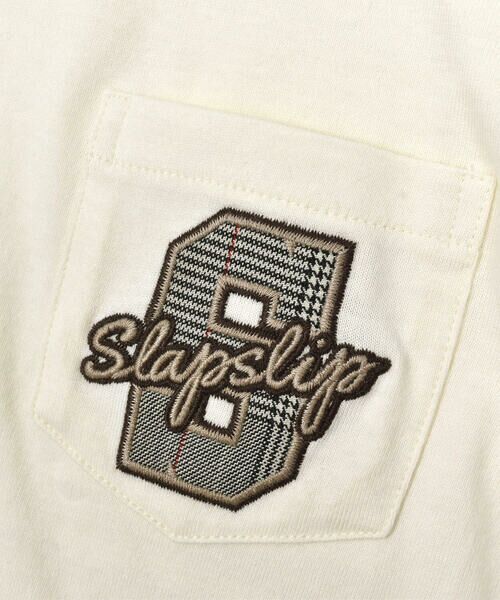 SLAP SLIP / スラップ スリップ Tシャツ | チェック柄レイヤード長袖Tシャツ(80~130cm) | 詳細7