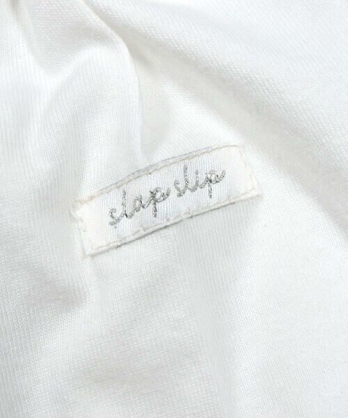 SLAP SLIP / スラップ スリップ Tシャツ | 【お揃い】ギンガムチェックストライプ柄ビスチェドッキング7分袖Tシャツ(80~140cm) | 詳細8