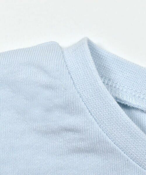 SLAP SLIP / スラップ スリップ Tシャツ | ネコウサギパッチ刺しゅうフリル袖Tシャツ(80~130cm) | 詳細15
