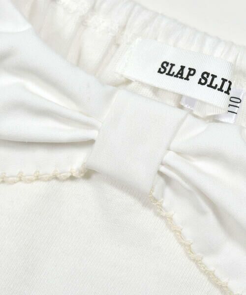 SLAP SLIP / スラップ スリップ Tシャツ | リボン襟キラキラビジューチェリープリント半袖Tシャツ(80~130cm) | 詳細3