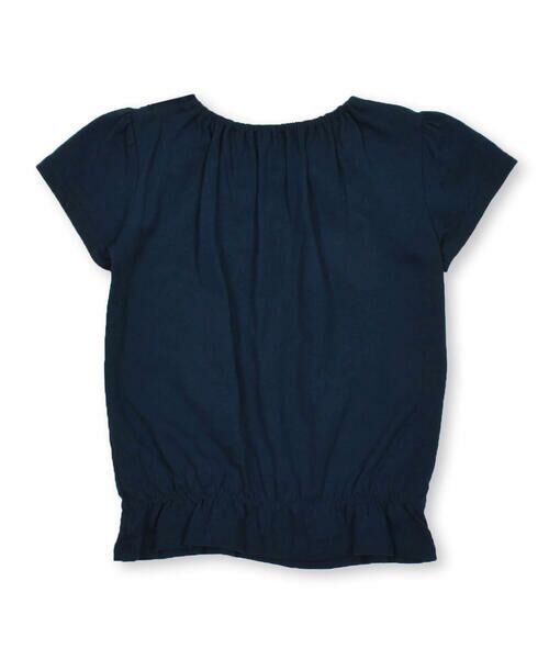 SLAP SLIP / スラップ スリップ Tシャツ | リボン襟キラキラビジューチェリープリント半袖Tシャツ(80~130cm) | 詳細10