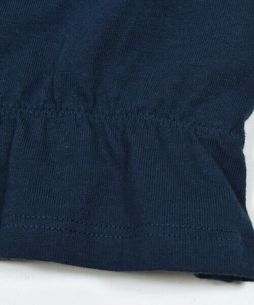 SLAP SLIP / スラップ スリップ Tシャツ | リボン襟キラキラビジューチェリープリント半袖Tシャツ(80~130cm) | 詳細15