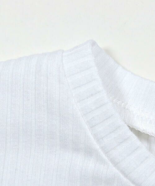 SLAP SLIP / スラップ スリップ Tシャツ | リボンパッチ刺しゅうアシンメトリーTシャツ(90~140cm) | 詳細5