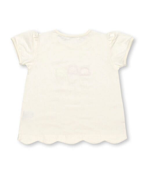 SLAP SLIP / スラップ スリップ Tシャツ | シャカシャカキラキラアイスクリームモチーフスカラップ裾半袖Tシャツ(80~130cm) | 詳細4