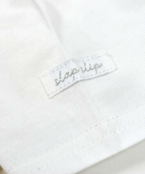 SLAP SLIP / スラップ スリップ Tシャツ | 【お揃い】花柄フリルドッキング半袖Tシャツ(80~140cm) | 詳細18