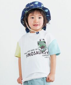 プリントフェイクポケットモチーフTシャツ(80~130cm)