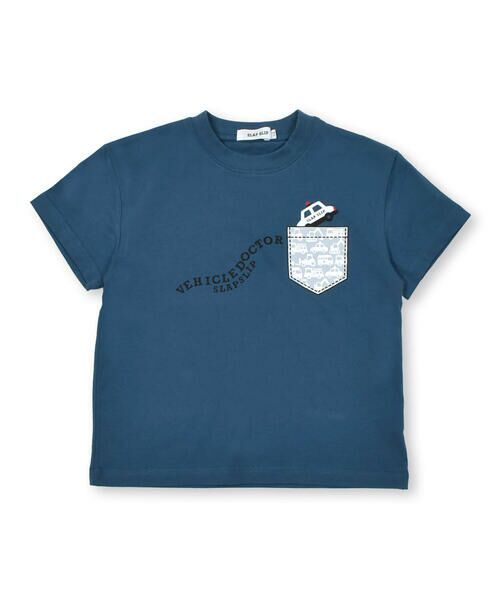 SLAP SLIP / スラップ スリップ Tシャツ | プリントフェイクポケットモチーフTシャツ(80~130cm) | 詳細8