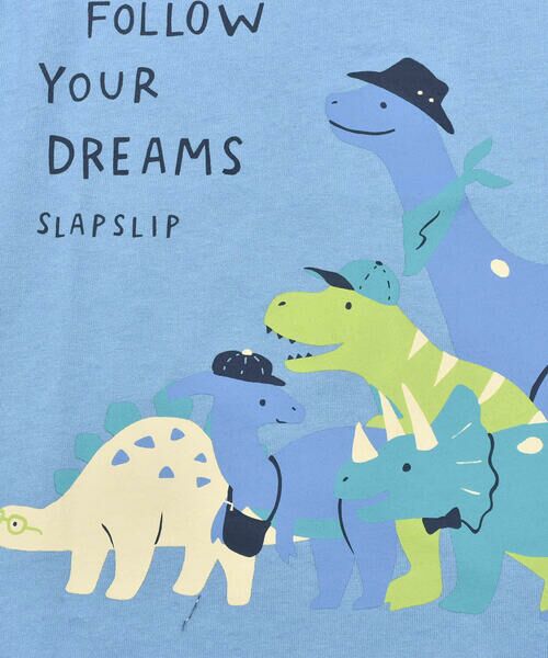 SLAP SLIP / スラップ スリップ Tシャツ | 背びれつき恐竜プリントTシャツ(80~130cm) | 詳細14