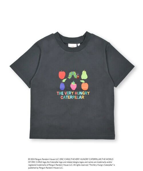 SLAP SLIP / スラップ スリップ Tシャツ | 【絵本コラボ-はらぺこあおむし-】フルーツプリントあおむし刺しゅう半袖Tシャツ(80~120cm) | 詳細19