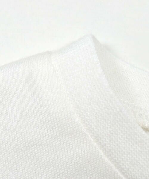 SLAP SLIP / スラップ スリップ Tシャツ | 【お揃い】フロントリボンチェックストライプ柄切り替え半袖Tシャツ(80~130cm) | 詳細3