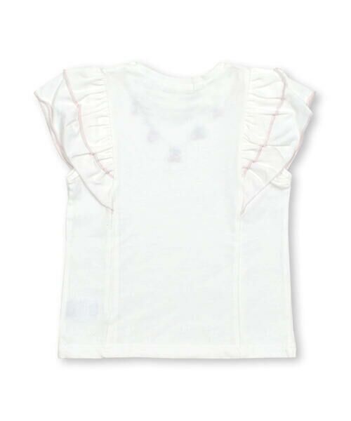 SLAP SLIP / スラップ スリップ Tシャツ | イチゴレモンネックレス風刺しゅう袖フリルTシャツ(80~140cm) | 詳細1