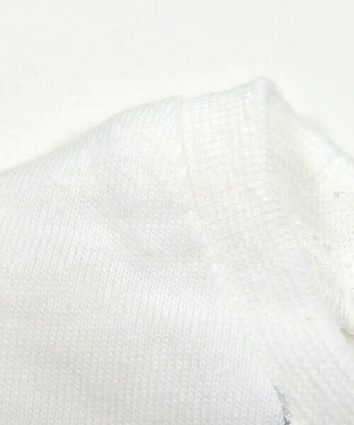 SLAP SLIP / スラップ スリップ Tシャツ | イチゴレモンネックレス風刺しゅう袖フリルTシャツ(80~140cm) | 詳細3
