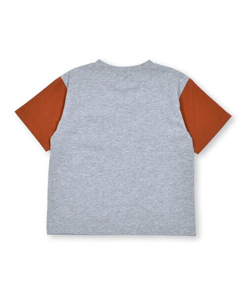 SLAP SLIP / スラップ スリップ Tシャツ | ポケット付きビッグシルエットバイカラー半袖Tシャツ(80~130cm) | 詳細12
