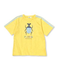 【接触冷感】カブトムシパッチTシャツ(80~120cm)