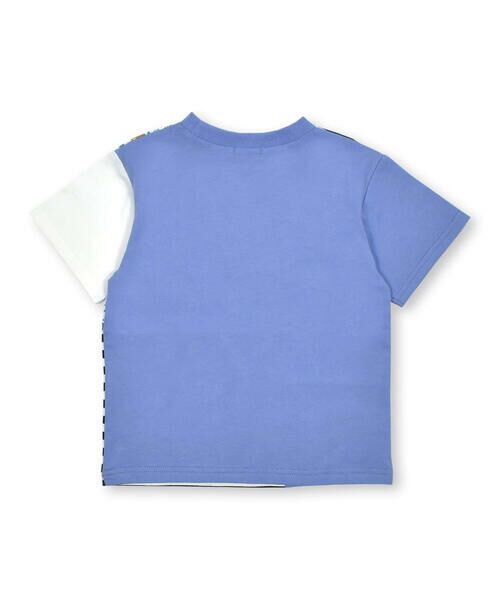 SLAP SLIP / スラップ スリップ Tシャツ | 【お揃い】サファリプリント柄切り替え半袖Tシャツ(80~130cm) | 詳細11