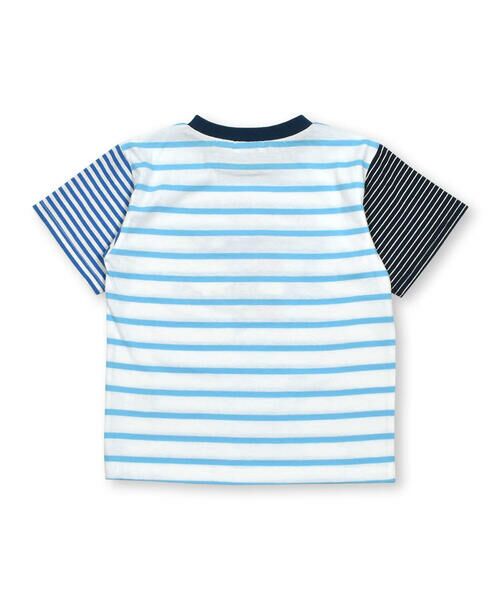SLAP SLIP / スラップ スリップ Tシャツ | 夏満喫いきものプリントボーダー柄半袖Tシャツ(80~130cm) | 詳細10