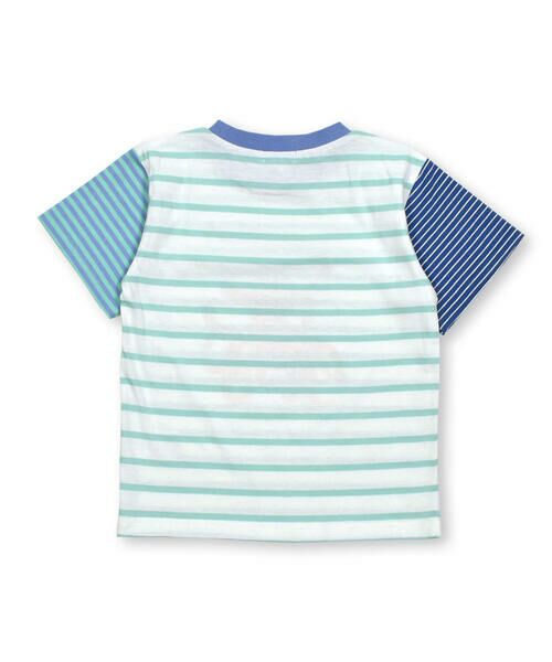 SLAP SLIP / スラップ スリップ Tシャツ | 夏満喫いきものプリントボーダー柄半袖Tシャツ(80~130cm) | 詳細19