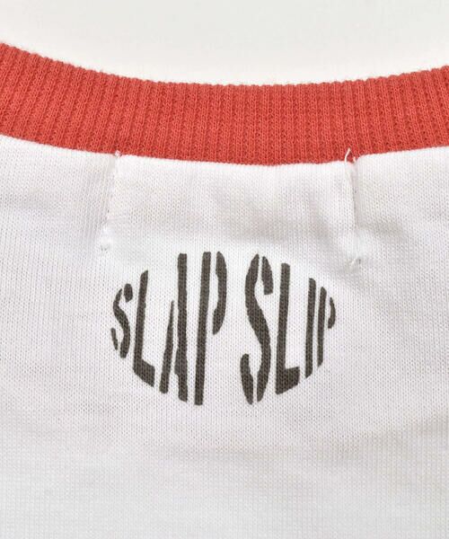 SLAP SLIP / スラップ スリップ Tシャツ | 恐竜昆虫海のいきものいろんなモチーフ渋滞プリントラグランスリーブ半袖Tシャツ(80~130cm) | 詳細8