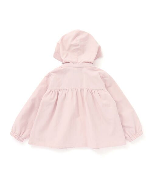 SLAP SLIP / スラップ スリップ ナイロンジャケット | 【お揃い/UVカット/リバーシブル】ウサギネコ耳付きフードタフタジャケット(80~130cm) | 詳細7