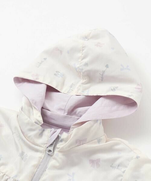 SLAP SLIP / スラップ スリップ ナイロンジャケット | 【お揃い/UVカット/リバーシブル】ウサギネコ耳付きフードタフタジャケット(80~130cm) | 詳細26