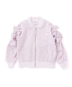 SLAP SLIP / スラップ スリップ ブルゾン | ギャザースリーブレースジャケット(90~130cm)