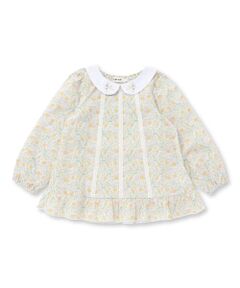 SLAP SLIP / スラップ スリップ シャツ・ブラウス | 【お揃い】襟付きイチゴ花柄チュニック(80~130cm)