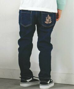 SLAP SLIP / スラップ スリップ チノ・ワークパンツ | おしりエンブレム刺しゅうツイルデニムパンツ(80~130cm)