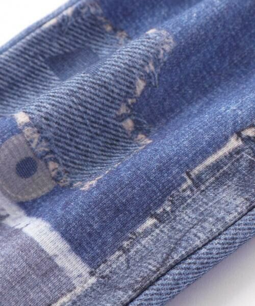 SLAP SLIP / スラップ スリップ その他パンツ | ワクワクいろんなモチーフデニム風プリントミラノリブパンツ(80~120cm) | 詳細13