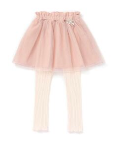 SLAP SLIP / スラップ スリップ ミニ・ひざ丈スカート | ふわふわキラキララメチュールスカッツ(80~130cm)