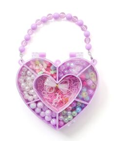 SLAP SLIP / スラップ スリップ その他雑貨 | キラキラときめくハートお花ケース付きDIYビーズアソート