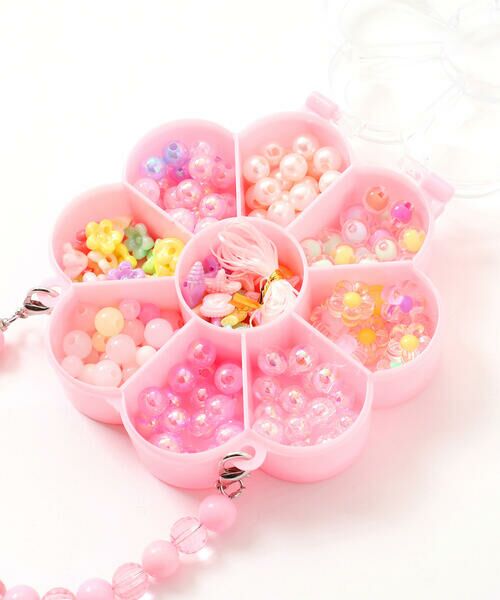 SLAP SLIP / スラップ スリップ その他雑貨 | キラキラときめくハートお花ケース付きDIYビーズアソート | 詳細10