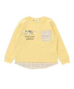 SLAP SLIP / スラップ スリップ Tシャツ | 【お揃い】裾チェックポケット付きTシャツ(80~130cm)