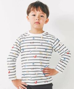 SLAP SLIP / スラップ スリップ カットソー | 【スララク/防汚加工】わくわくデザイン男の子長袖Tシャツ(80~130cm)