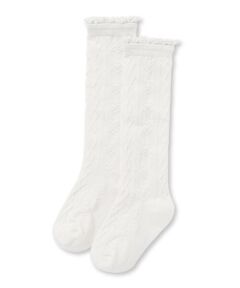 SLAP SLIP / スラップ スリップ ソックス | フリフリレース編みハイソックス(13~21cm)