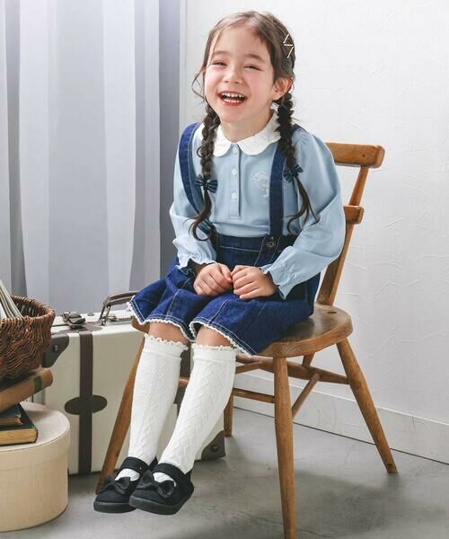 SLAP SLIP / スラップ スリップ ソックス | フリフリレース編みハイソックス(13~21cm) | 詳細1