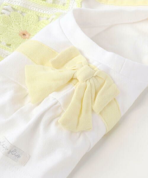 SLAP SLIP / スラップ スリップ ミニ丈・ひざ丈ワンピース | 【お揃い】【絵本コラボ-みつごようせいのおしゃれなドレスやさん-】お花かぎ編みワンピース(80~130cm) | 詳細12