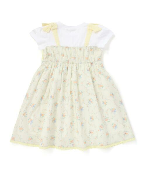 SLAP SLIP / スラップ スリップ ミニ丈・ひざ丈ワンピース | 【お揃い】【絵本コラボ-みつごようせいのおしゃれなドレスやさん-】お花かぎ編みワンピース(80~130cm) | 詳細9