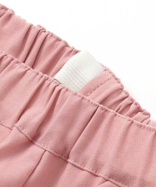 SLAP SLIP / スラップ スリップ チノ・ワークパンツ | 【らくのび】裾フリルリボン付きストレッチツイル7分丈パンツ(80~130cm) | 詳細12