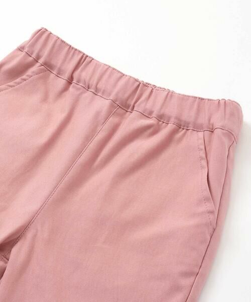 SLAP SLIP / スラップ スリップ チノ・ワークパンツ | 【らくのび】裾フリルリボン付きストレッチツイル7分丈パンツ(80~130cm) | 詳細8