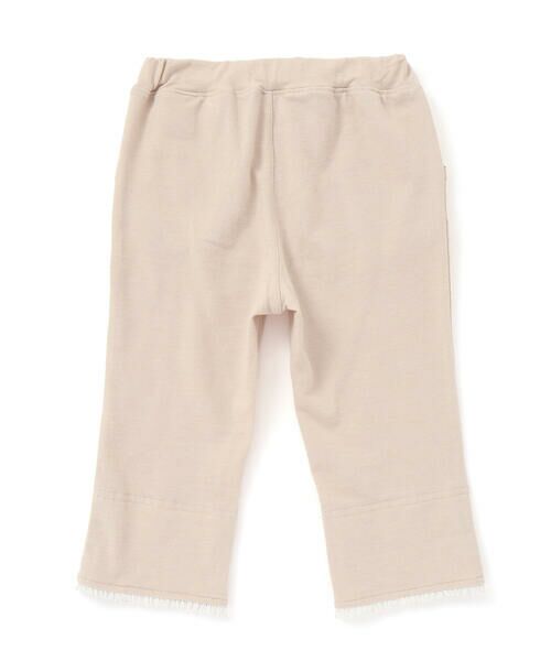 SLAP SLIP / スラップ スリップ ショート・ハーフ・半端丈パンツ | イチゴチェリーお花チェック折り返し裾プリントデニム風ツイルニット7分丈パンツ(80~130cm) | 詳細19