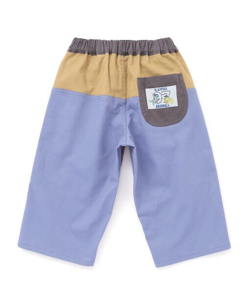 SLAP SLIP / スラップ スリップ ショート・ハーフ・半端丈パンツ | 【らくのび】バイカラー7分丈パンツ(80~130cm) | 詳細2