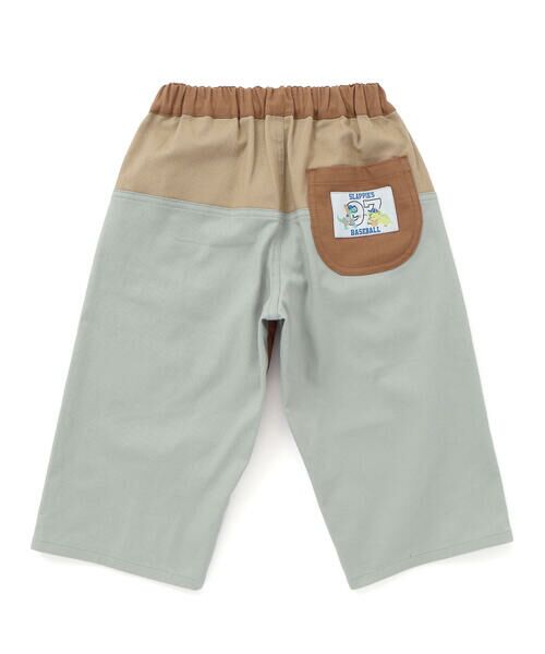 SLAP SLIP / スラップ スリップ ショート・ハーフ・半端丈パンツ | 【らくのび】バイカラー7分丈パンツ(80~130cm) | 詳細13