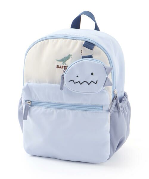 SLAP SLIP / スラップ スリップ リュック・バックパック | コインケース付き恐竜ウサギワンポイントバイカラーリュック(M~L) | 詳細8