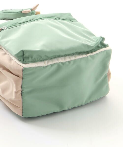 SLAP SLIP / スラップ スリップ リュック・バックパック | コインケース付き恐竜ウサギワンポイントバイカラーリュック(M~L) | 詳細20