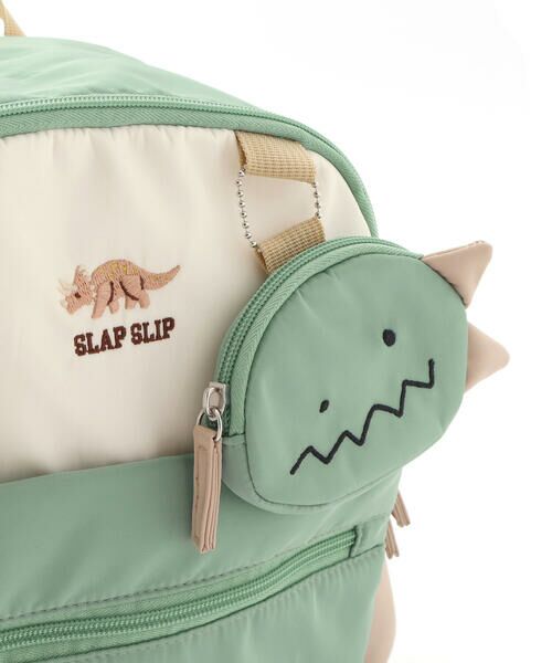SLAP SLIP / スラップ スリップ リュック・バックパック | コインケース付き恐竜ウサギワンポイントバイカラーリュック(M~L) | 詳細22