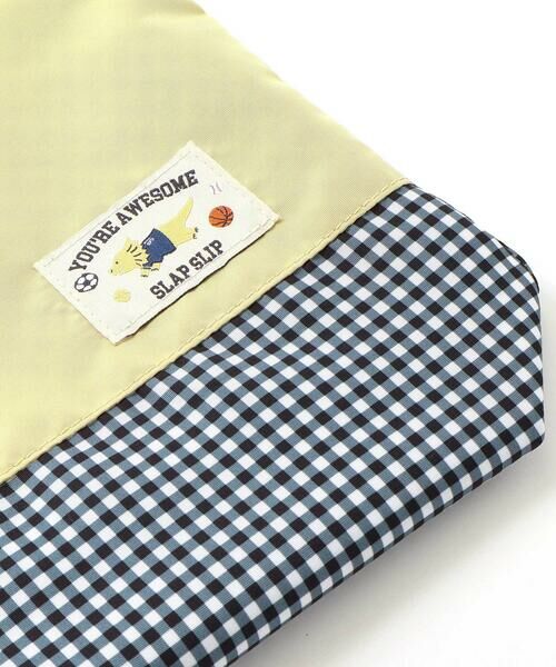 SLAP SLIP / スラップ スリップ トートバッグ | 【お揃い】スターポケット付きはたらくくるま総柄リバーシブルレッスンバッグ | 詳細11